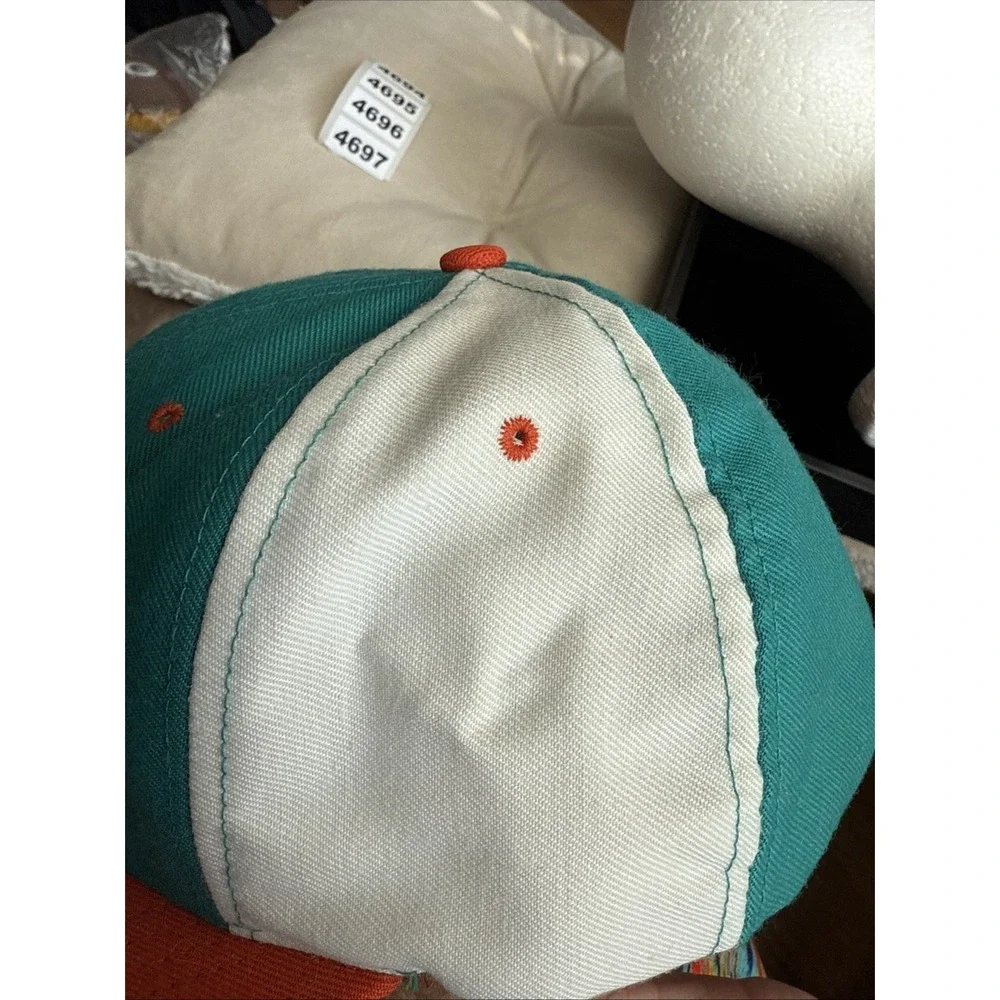 Miami Dolphins Vintage Sports Specialties Trucker Snapback Cap Super Rare 4688‎